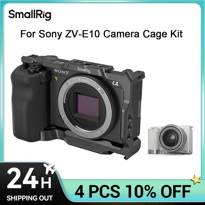 Sony Camera A6400 - SmallRig for Sony ZVE10 Camera Cage