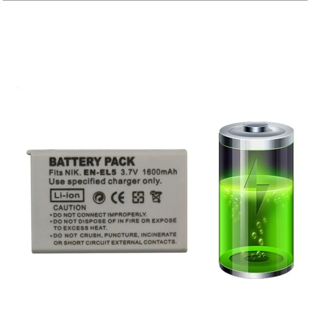1-4pcs EN-EL5 ENEL5 Battery +L - Nikon Camera D3500 recension och pris