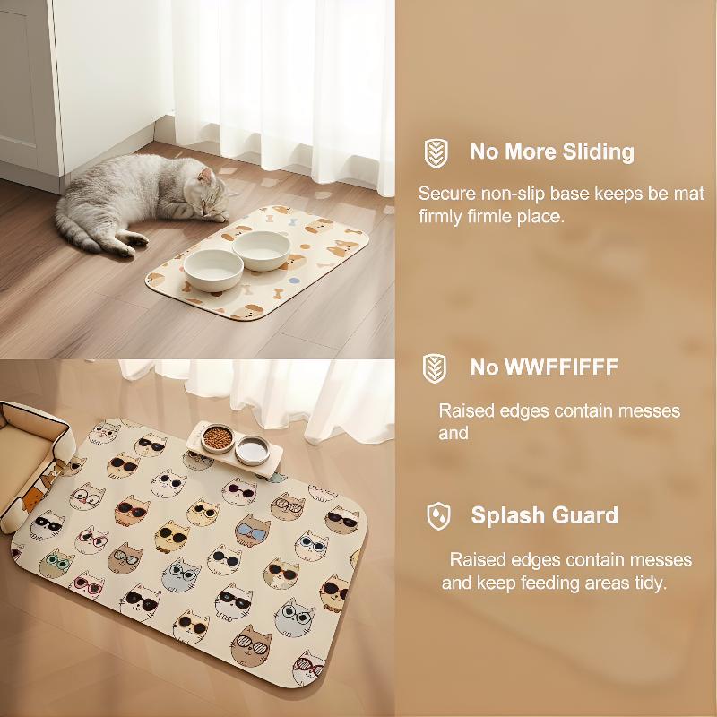 Pet Feeding Mat For Cat Dog -  - Electronics Repair Mat recension och pris