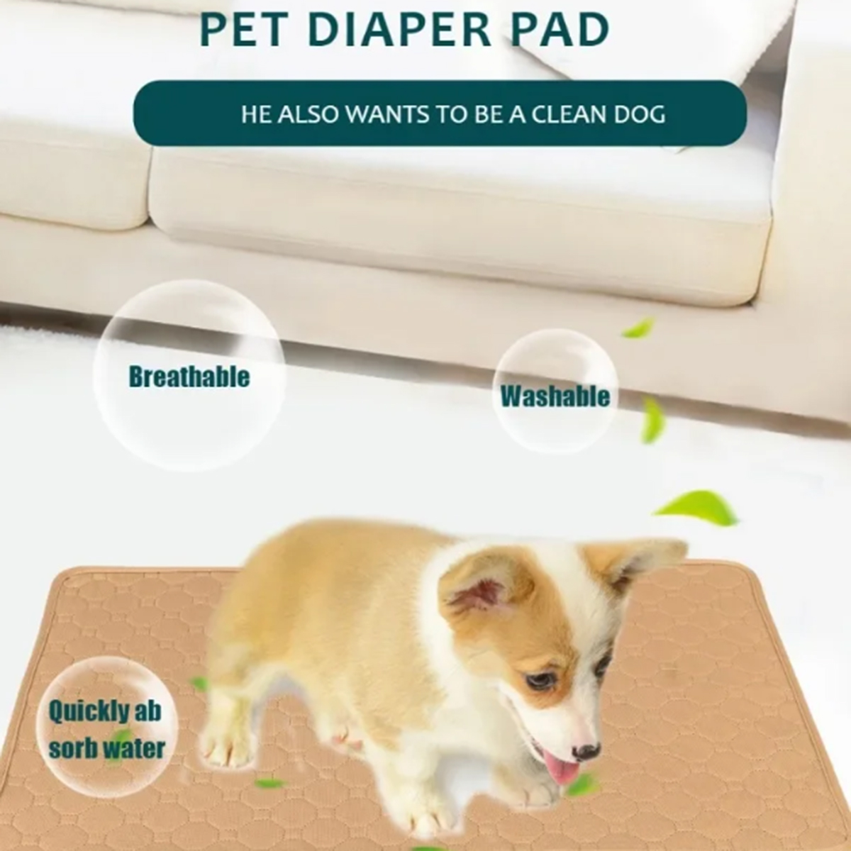 Dog Pee Pad Reusable Washable  - Electronics Repair Mat recension och pris