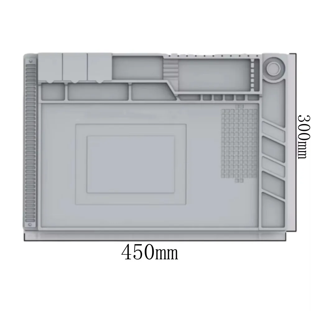 Magnetic Mat Silicone Work Mat - Electronics Repair Workstation recension och pris