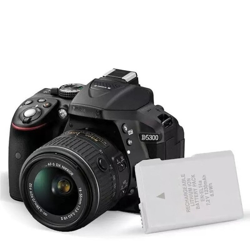 EN‑EL14A 1230mAh Camera Batter - Nikon Camera D3500 recension och pris