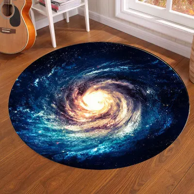Galaxy Earth Moon Round Carpet - Electronics Repair Mat recension och pris