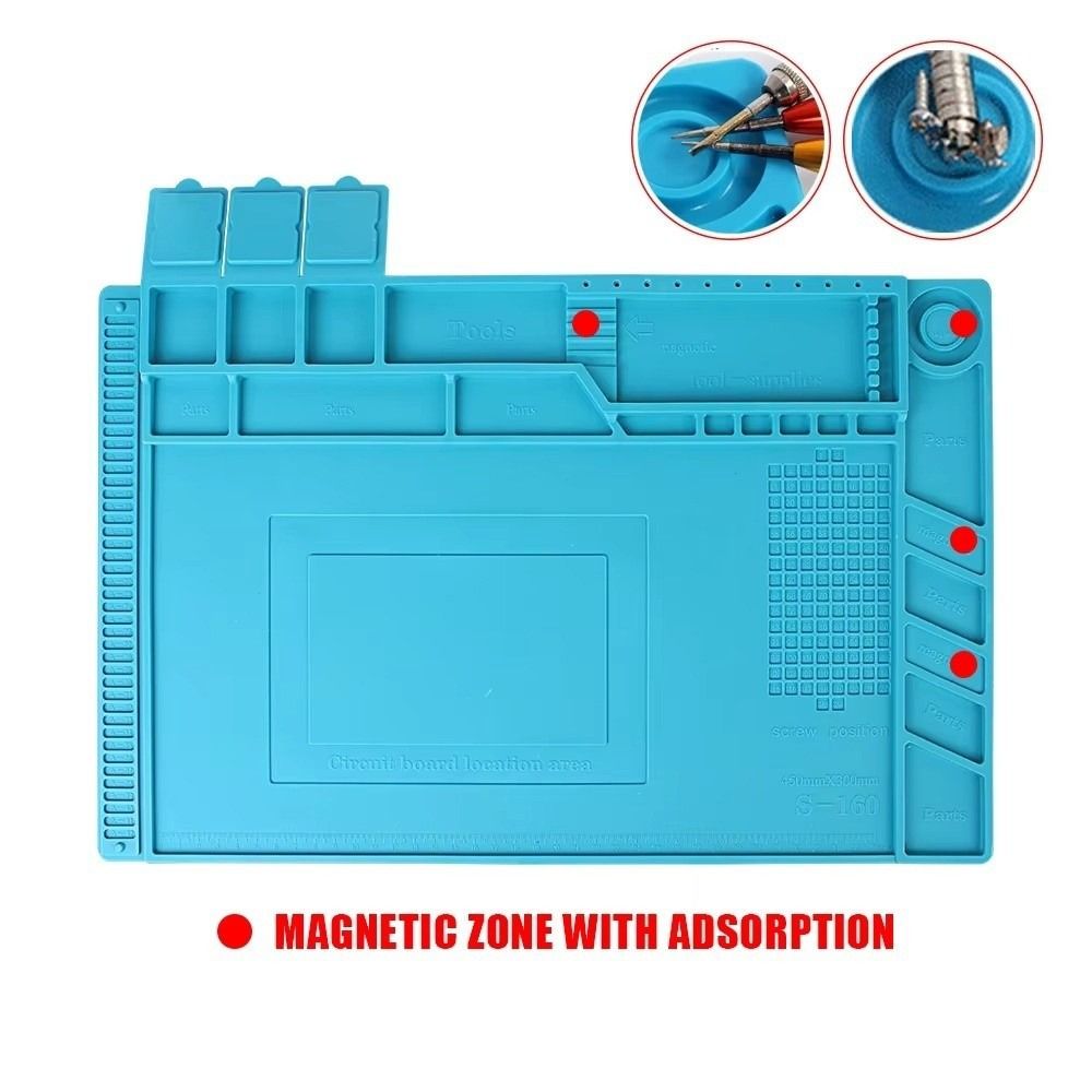 Silicone Soldering Station Mat - Electronics Repair Mat recension och pris